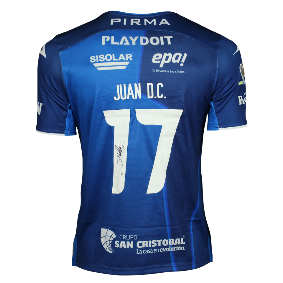 Camisa de Juan Pablo Domínguez Chonteco Necaxa