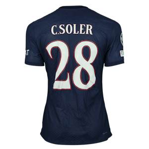 Paris Saint-Germain 팀의 Carlos Soler 셔츠