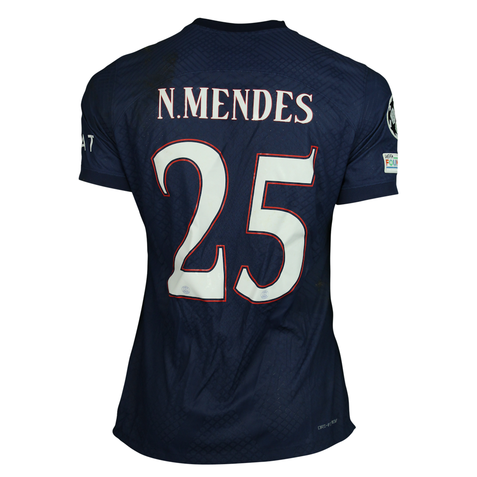 Nuno Mendes Paris Saint-Germain shirt