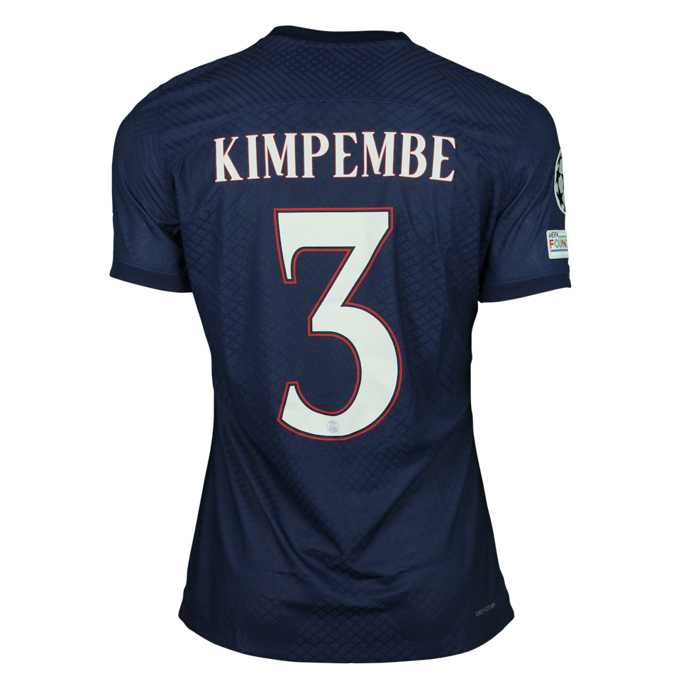 Presnel Kimpembe Paris Saint-Germain jersey