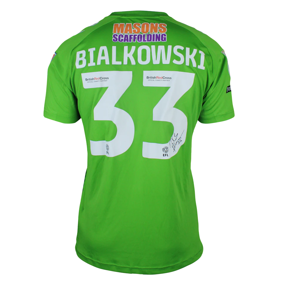 来自Millwall的Bartosz Bialkowski球衣