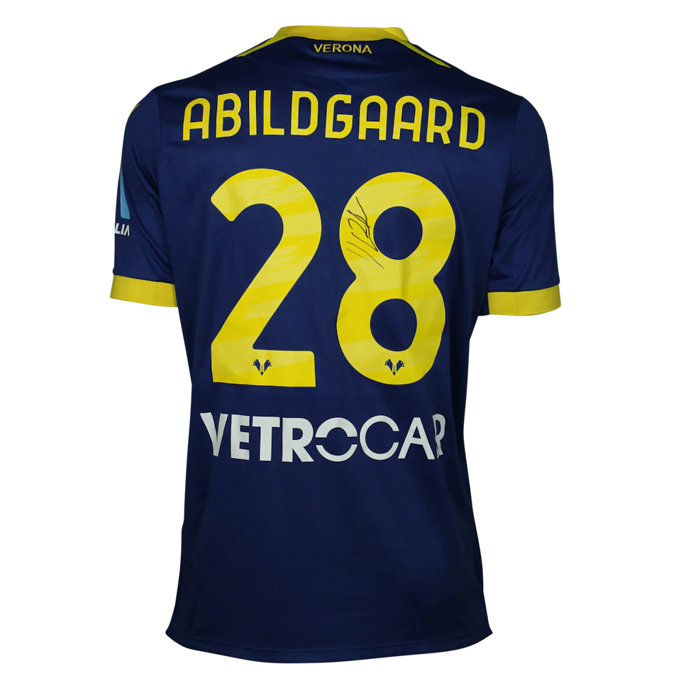 Oliver Abildgaard Hellas Verona FC shirt