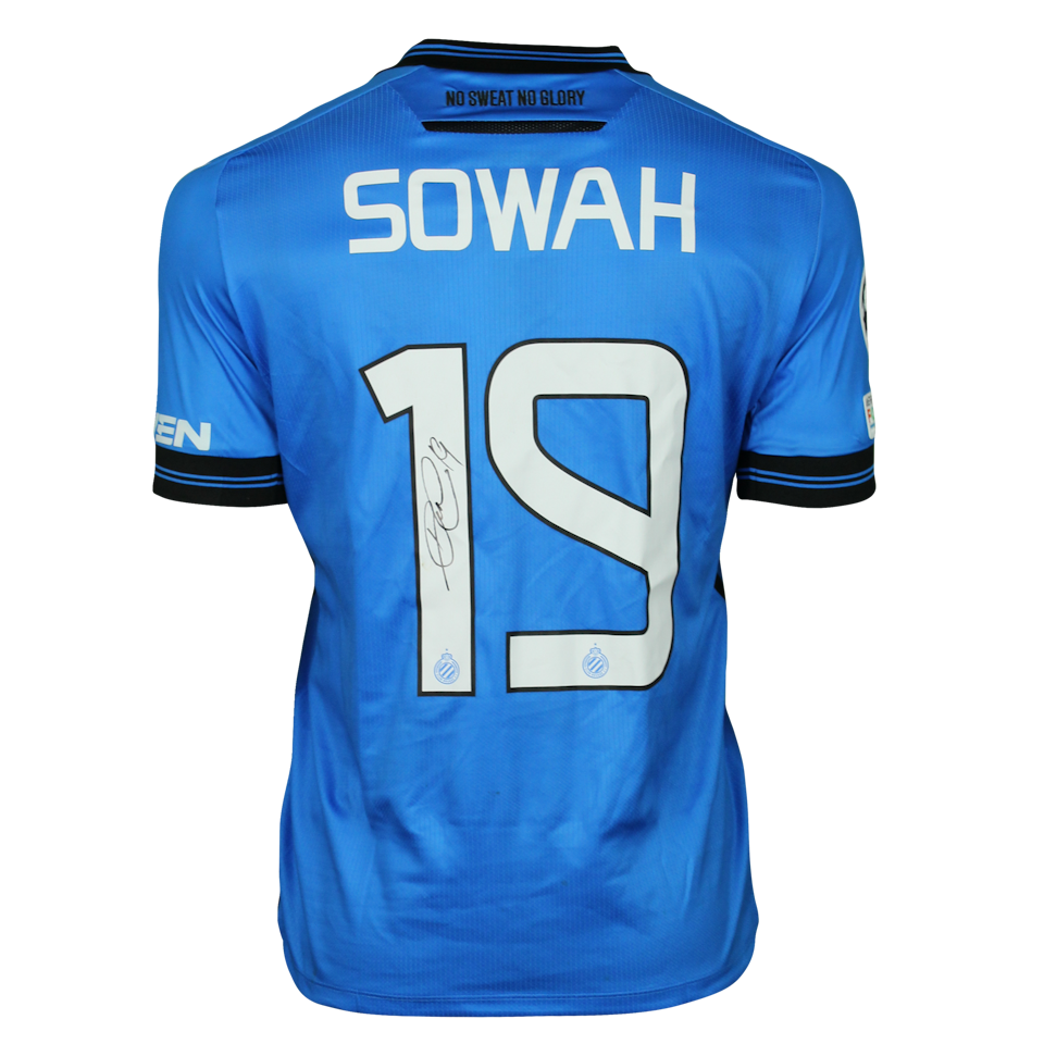 Kamal Sowah Club Brugge shirt