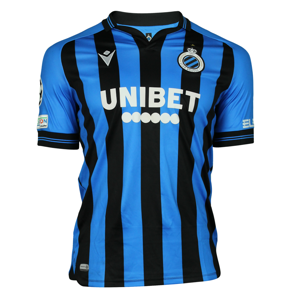 Kamal Sowah Club Brugge shirt