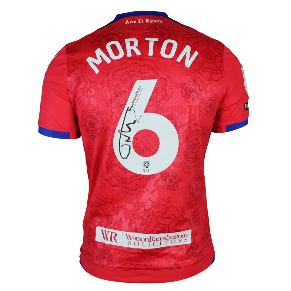 Blackburn Rovers-Trikot von Tyler Morton