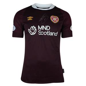Lawrence Shankland Heart of Midlothian shirt