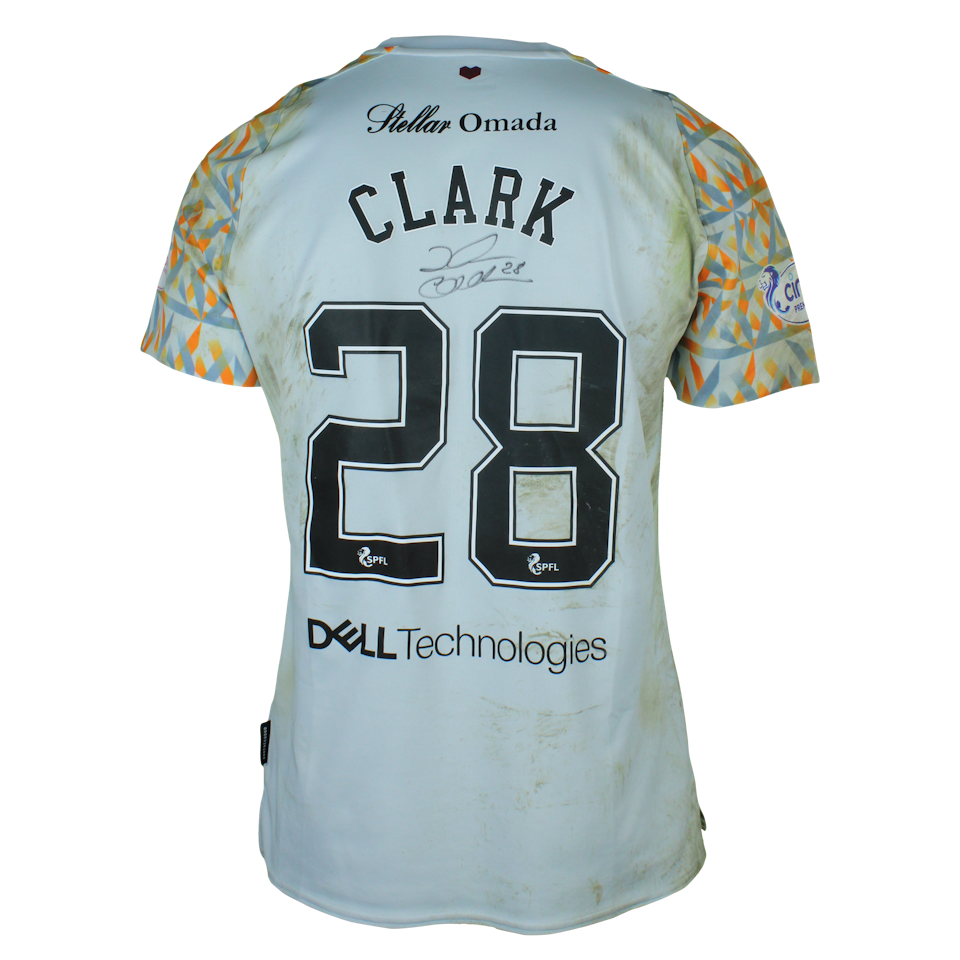 Heart of Midlothian 팀의 Zander Clark 셔츠