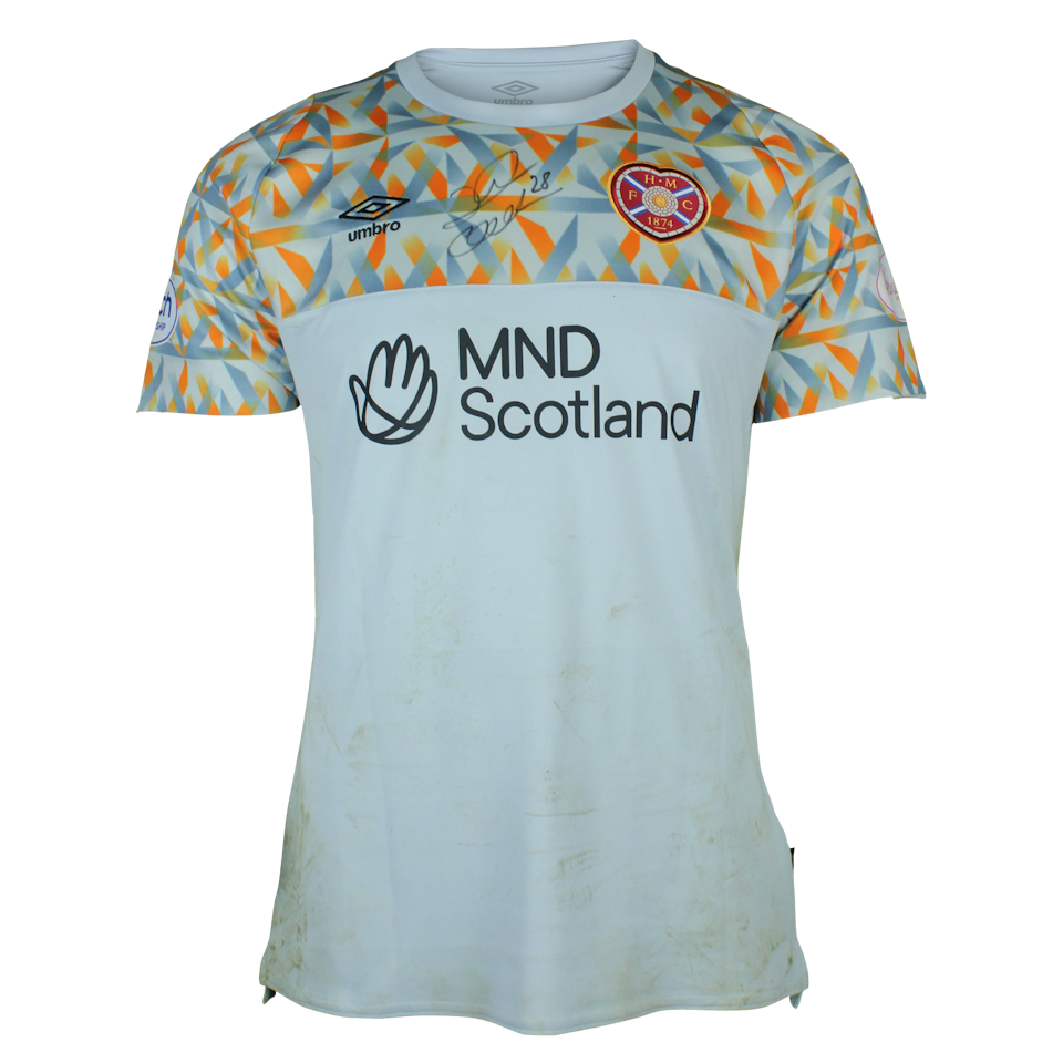Heart of Midlothian 팀의 Zander Clark 셔츠