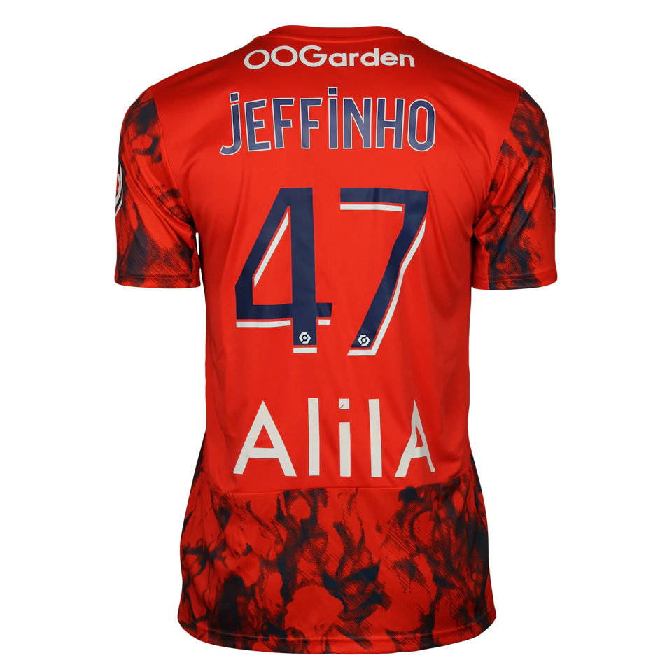 Maglia di Jefferson Ruan Pereira dos Santos (Olympique Lyonnais)