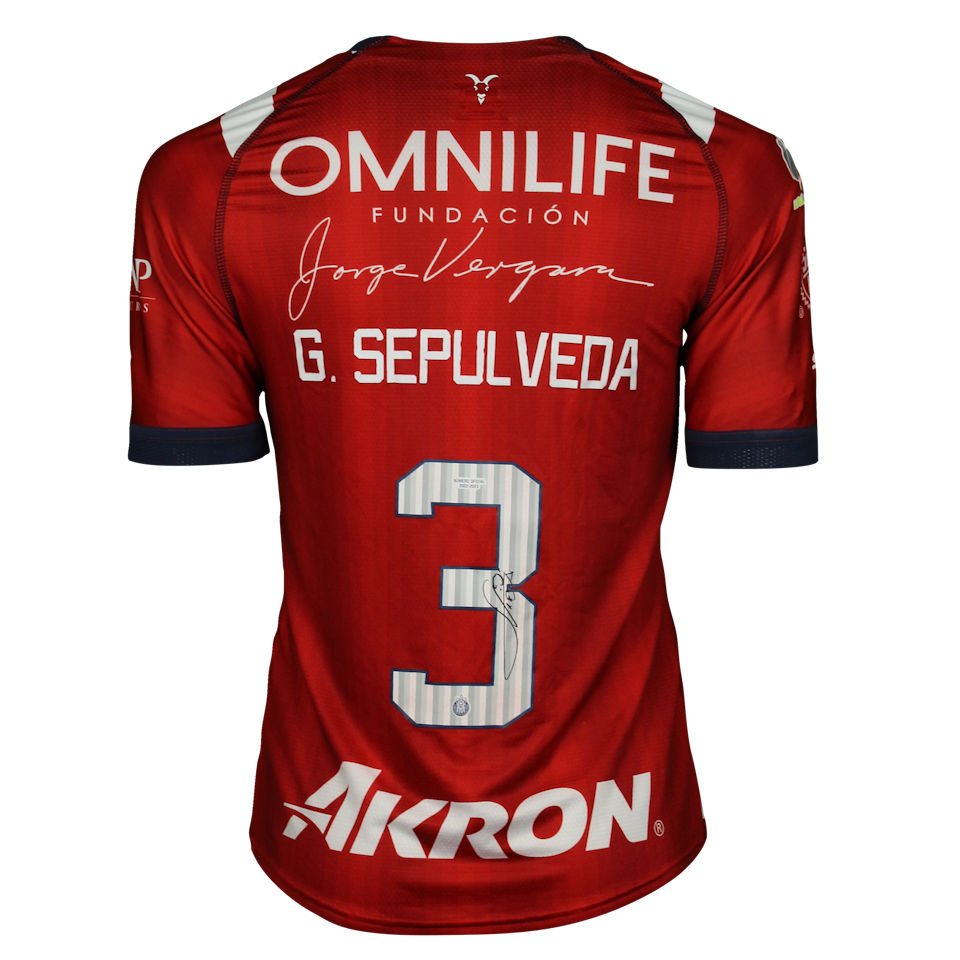 Maillot de Gilberto Sepúlveda López (Chivas Guadalajara)