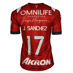 Jesús Sánchez García Chivas Guadalajara jersey