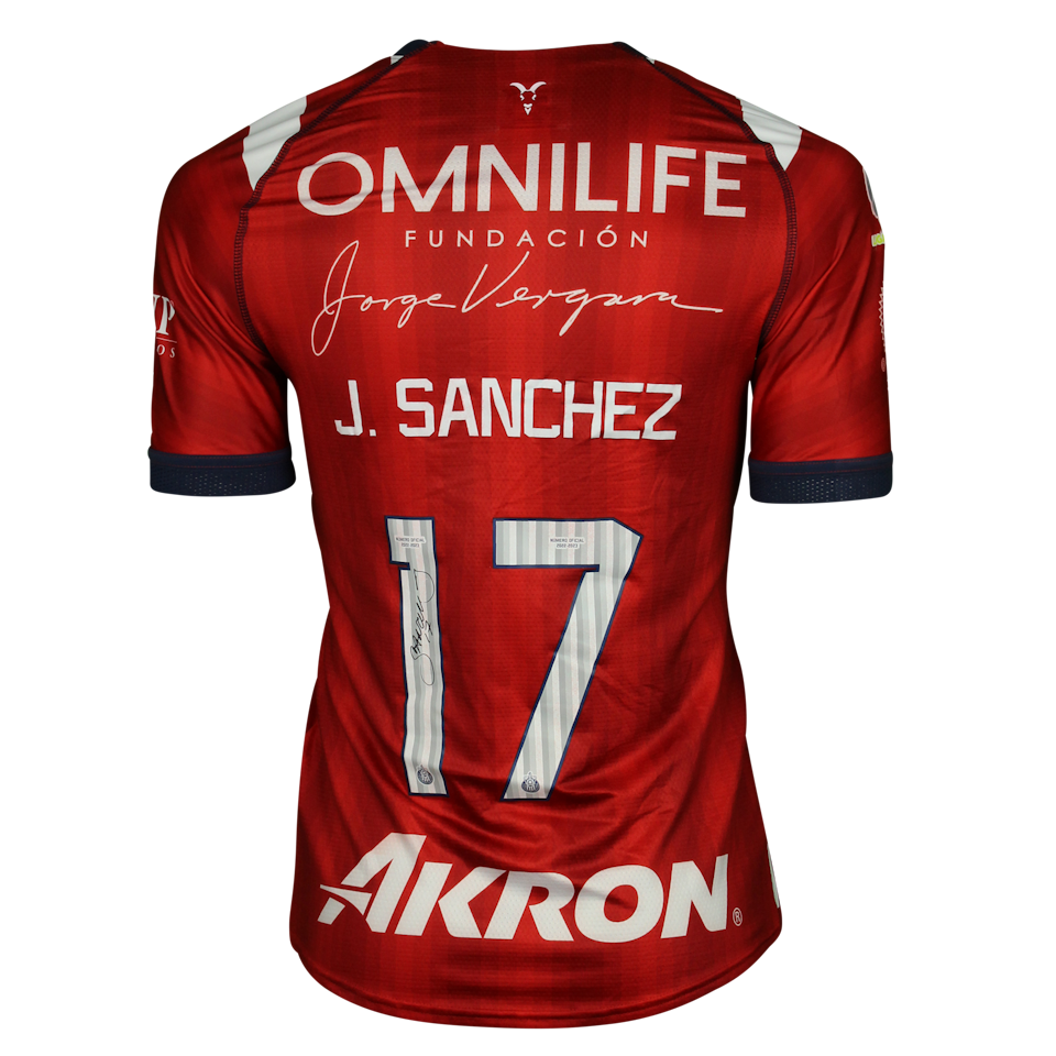 Jesús Sánchez García Chivas Guadalajara jersey