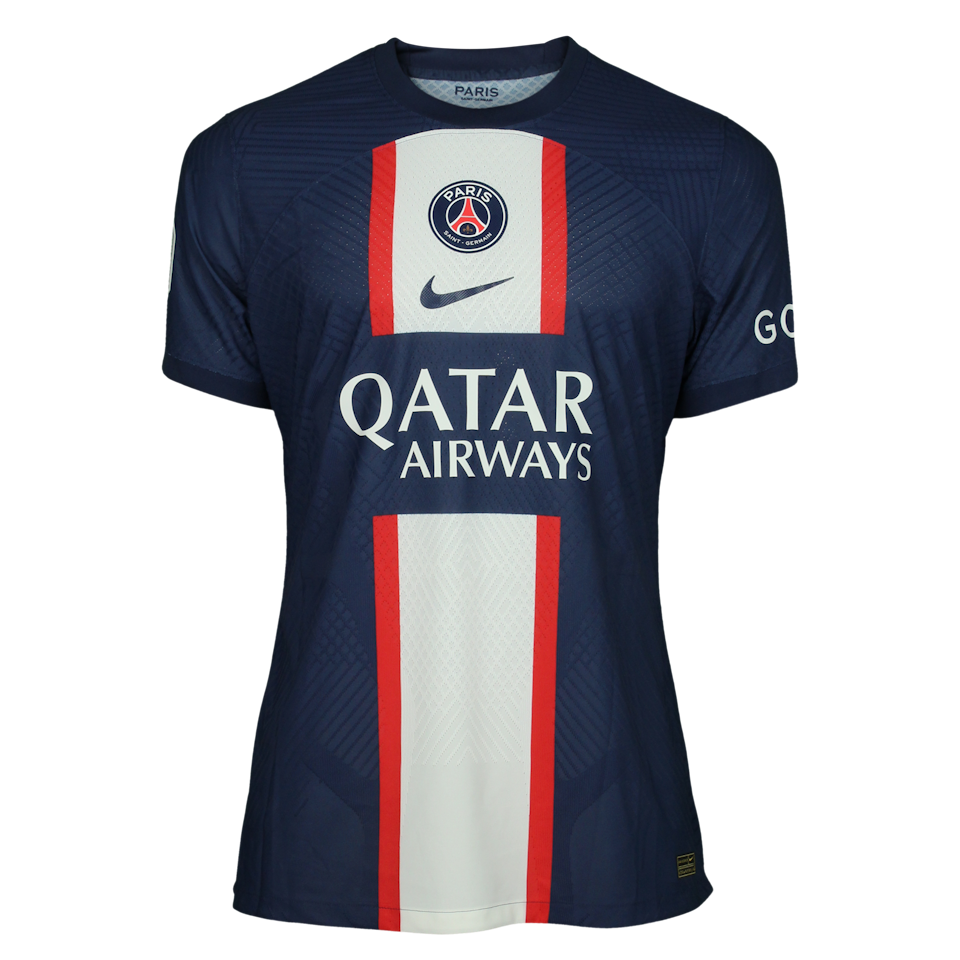 El Chadaille Bitshiabu Paris Saint-Germain shirt