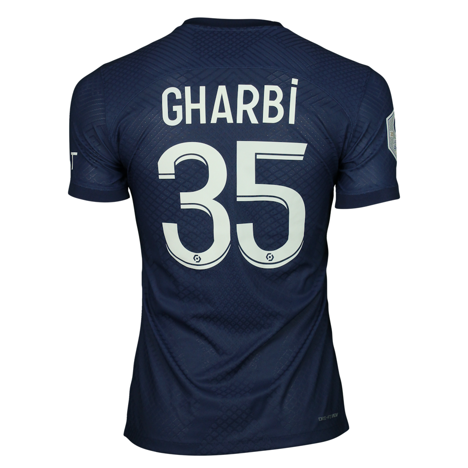 Ismaël Gharbi Paris Saint-Germain shirt