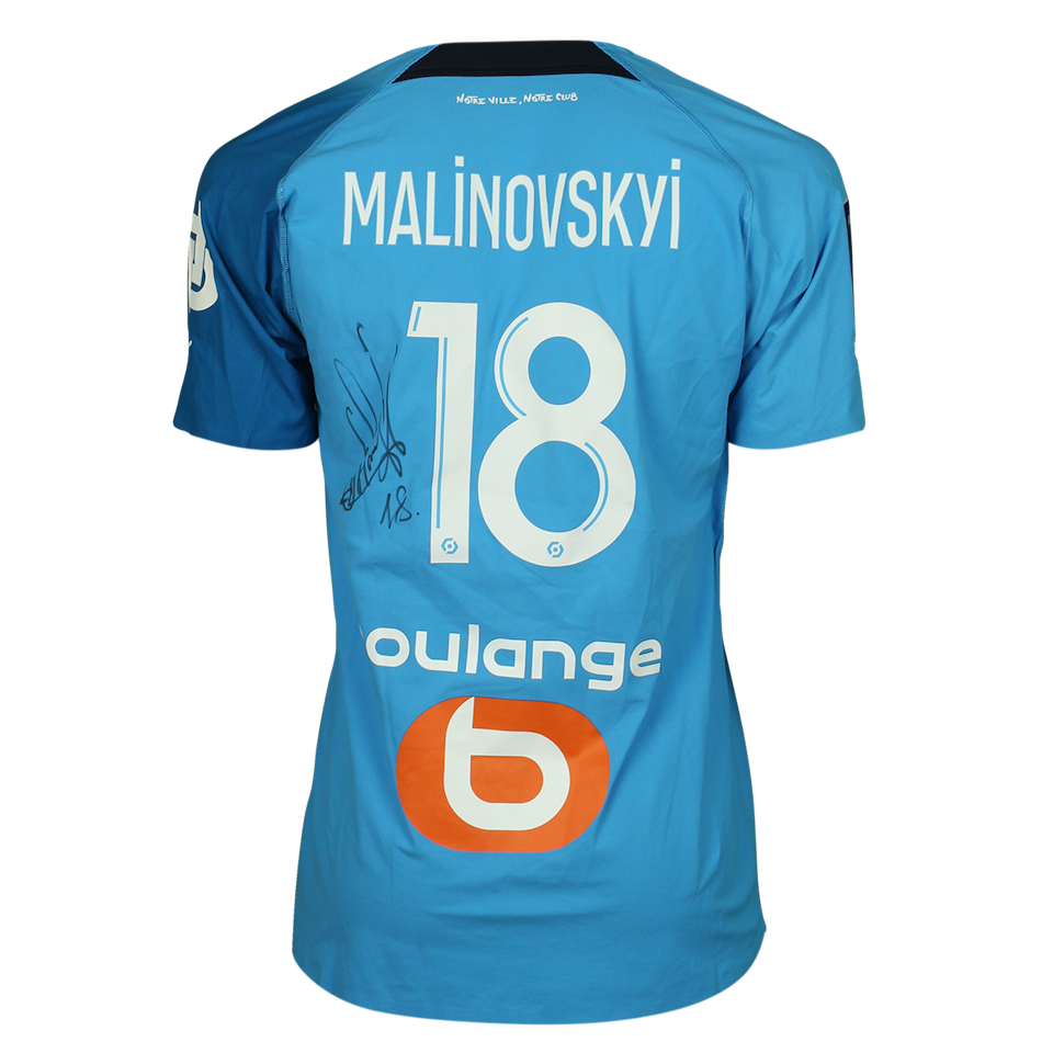 Ruslan Malinovskiy Olympique de Marseille jersey
