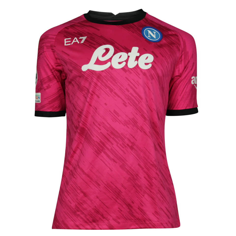Napoli 팀의 Alex Meret 셔츠