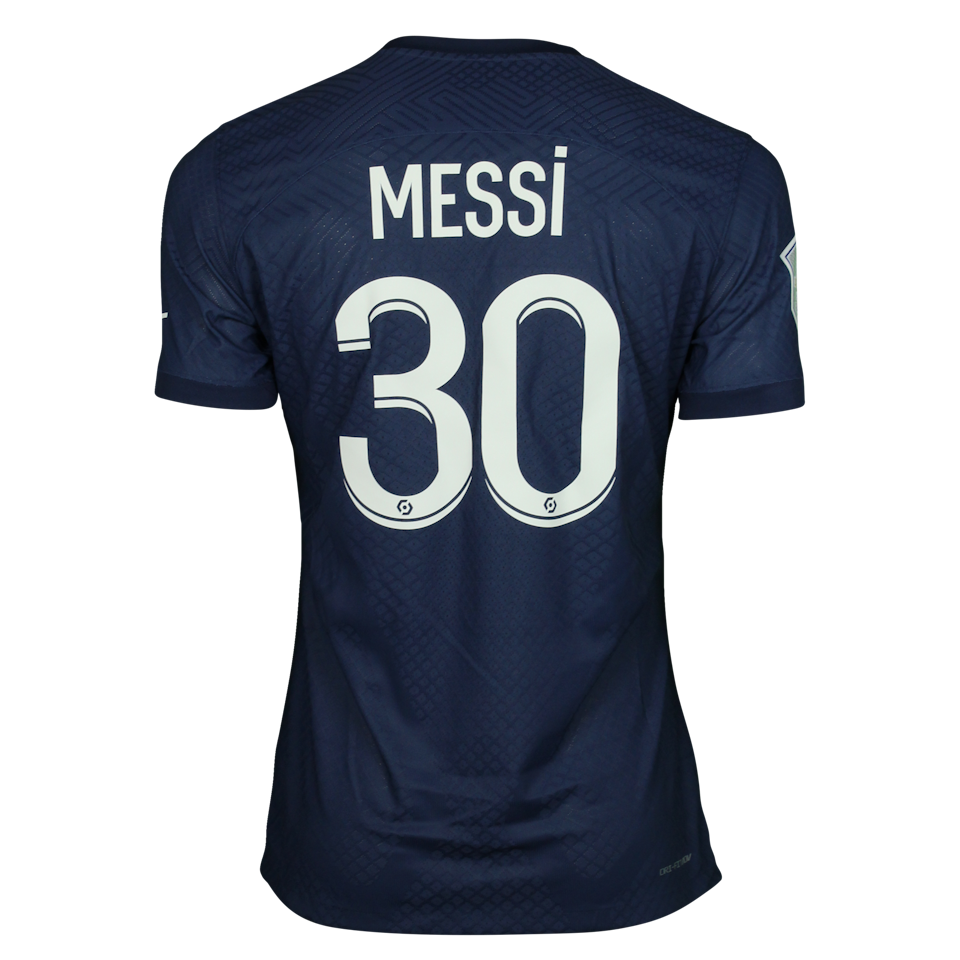 Lionel Messi Paris Saint-Germain shirt