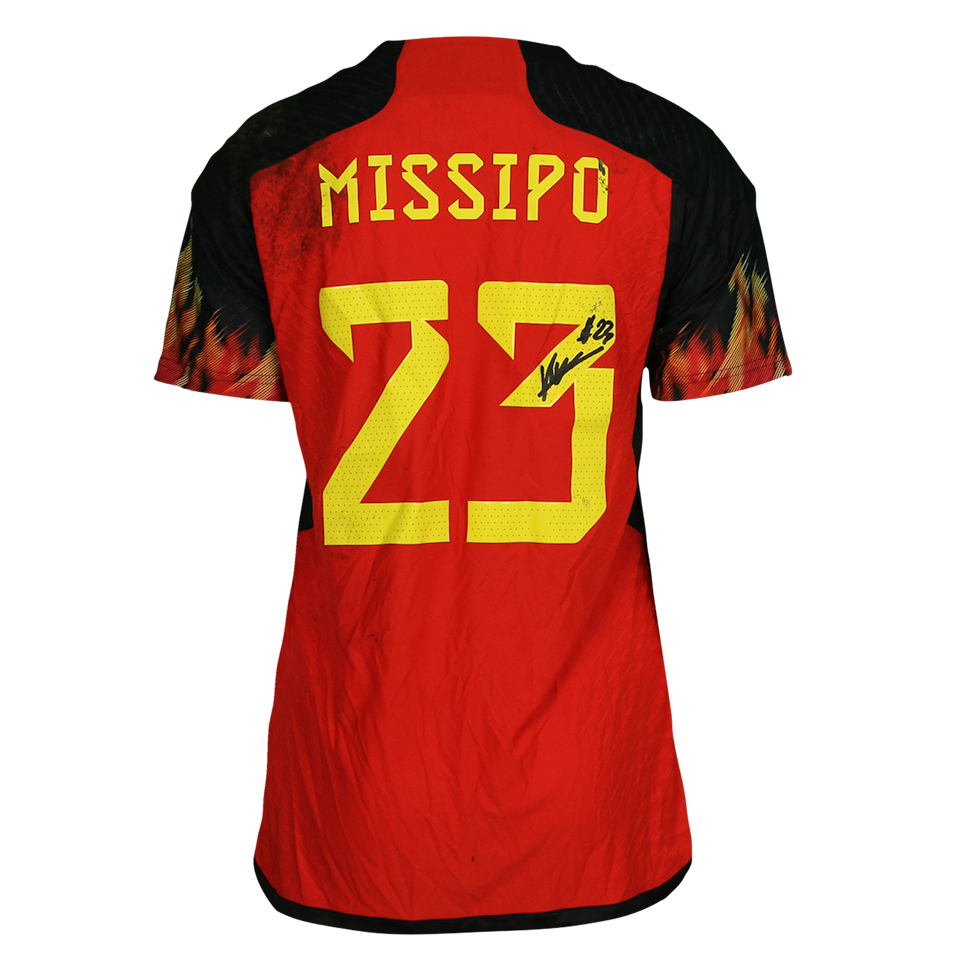 Kassandra Ndoutou Eboa Missipo Belgian Red Flames shirt