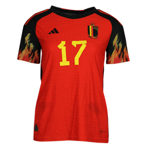 Jill Janssens Belgian Red Flames shirt