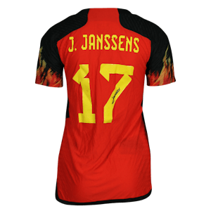 Jill Janssens Belgian Red Flames shirt