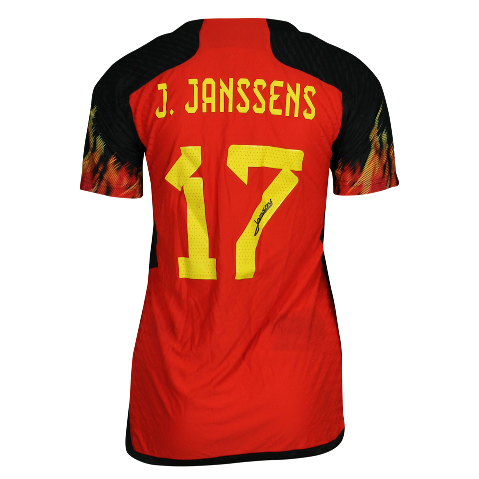 Jill Janssens Belgian Red Flames shirt