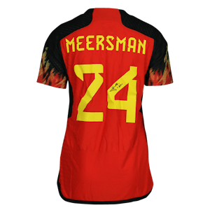 Fran Meersman Belgian Red Flames shirt