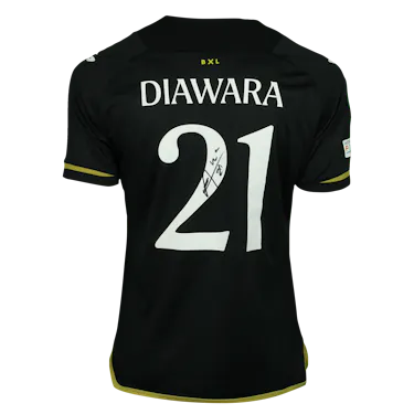 来自RSC Anderlecht的Amadou Diawara球衣