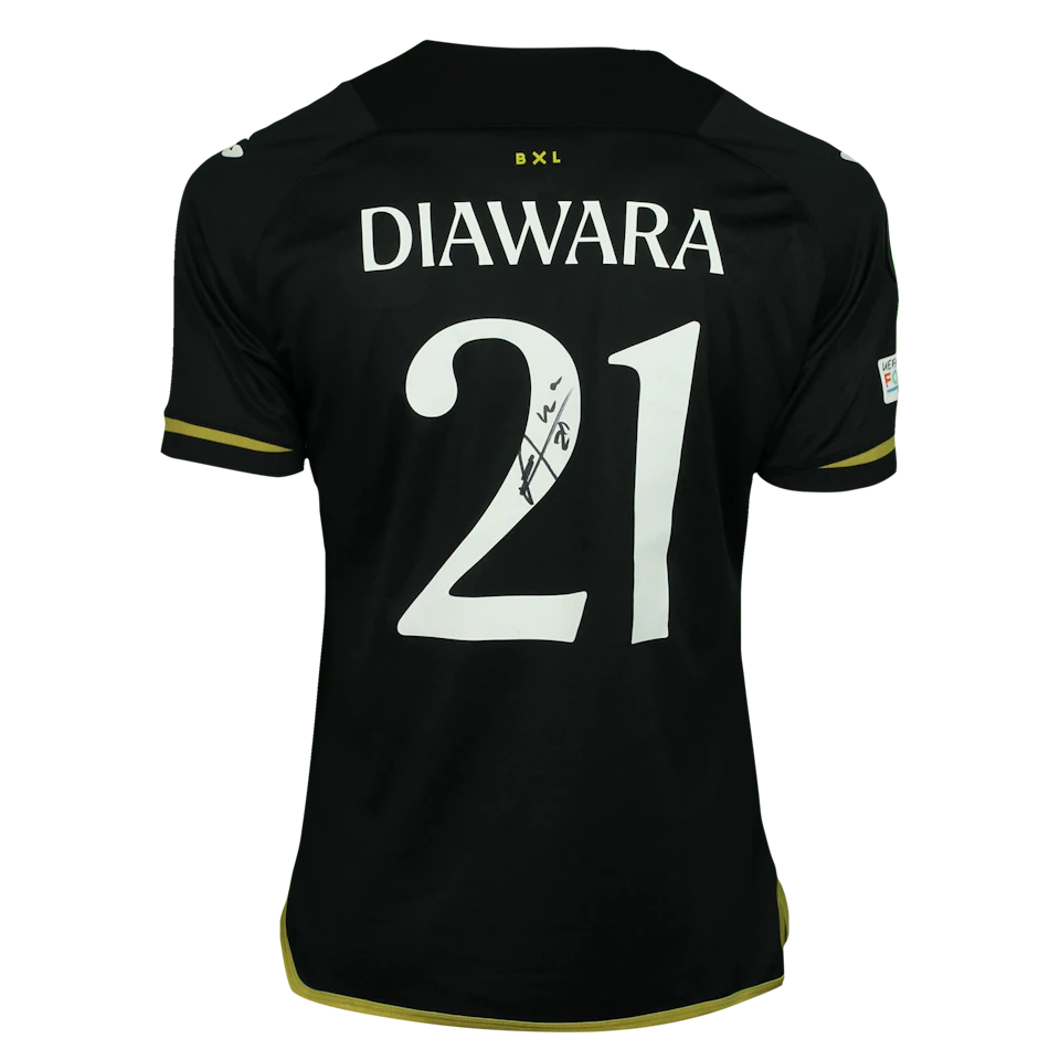 来自RSC Anderlecht的Amadou Diawara球衣