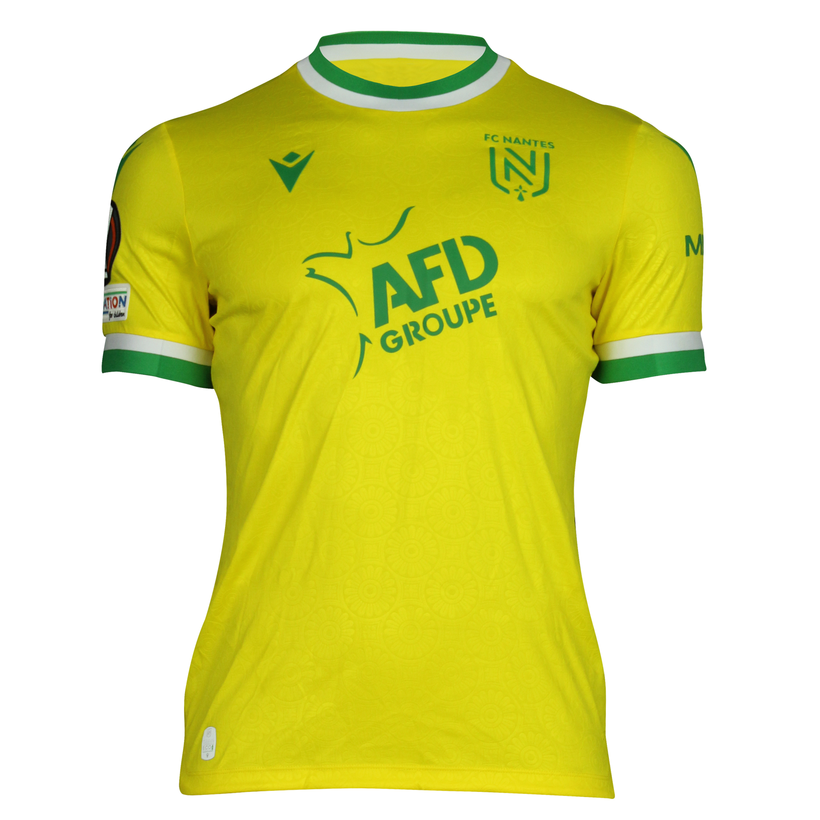 来自FC Nantes的Sébastien Corchia球衣