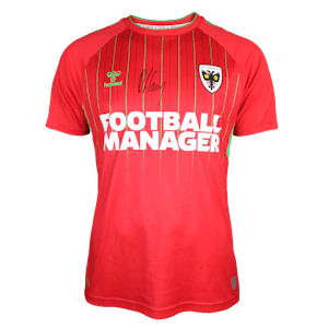 Alex Woodyard AFC Wimbledon jersey