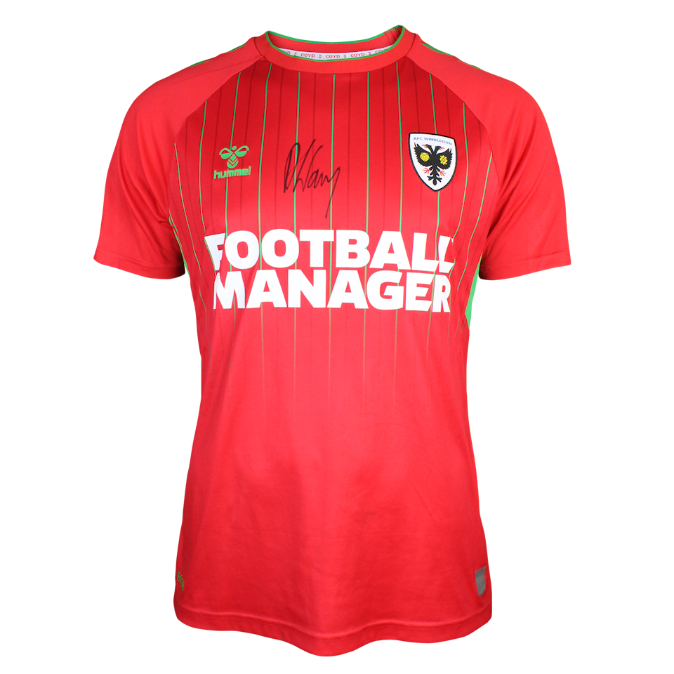 Alex Woodyard AFC Wimbledon jersey