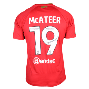 Kasey McAteer AFC Wimbledon shirt