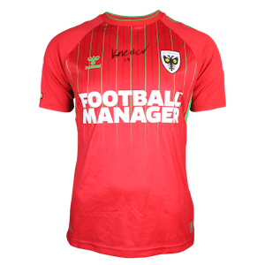 Kasey McAteer AFC Wimbledon shirt