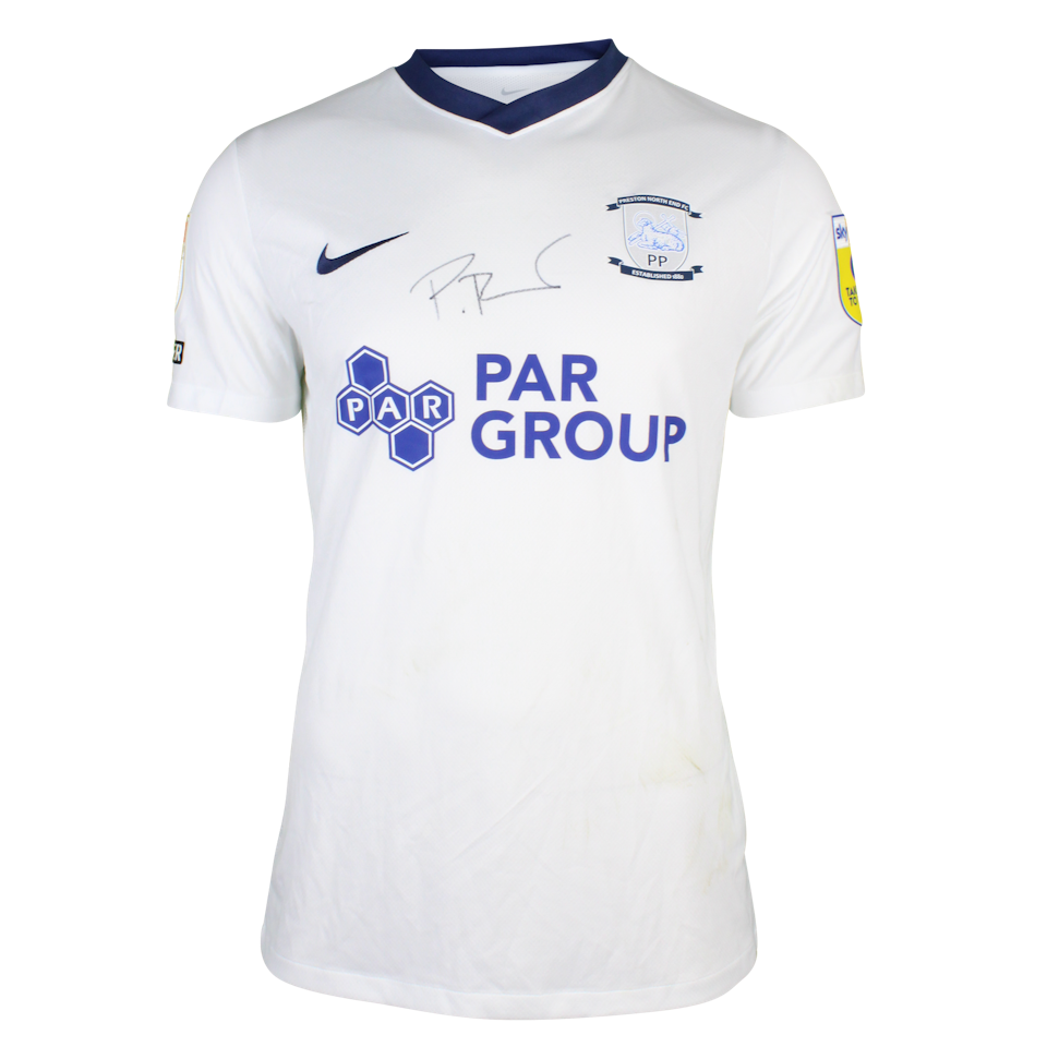 Patrick Bauer Preston North End shirt