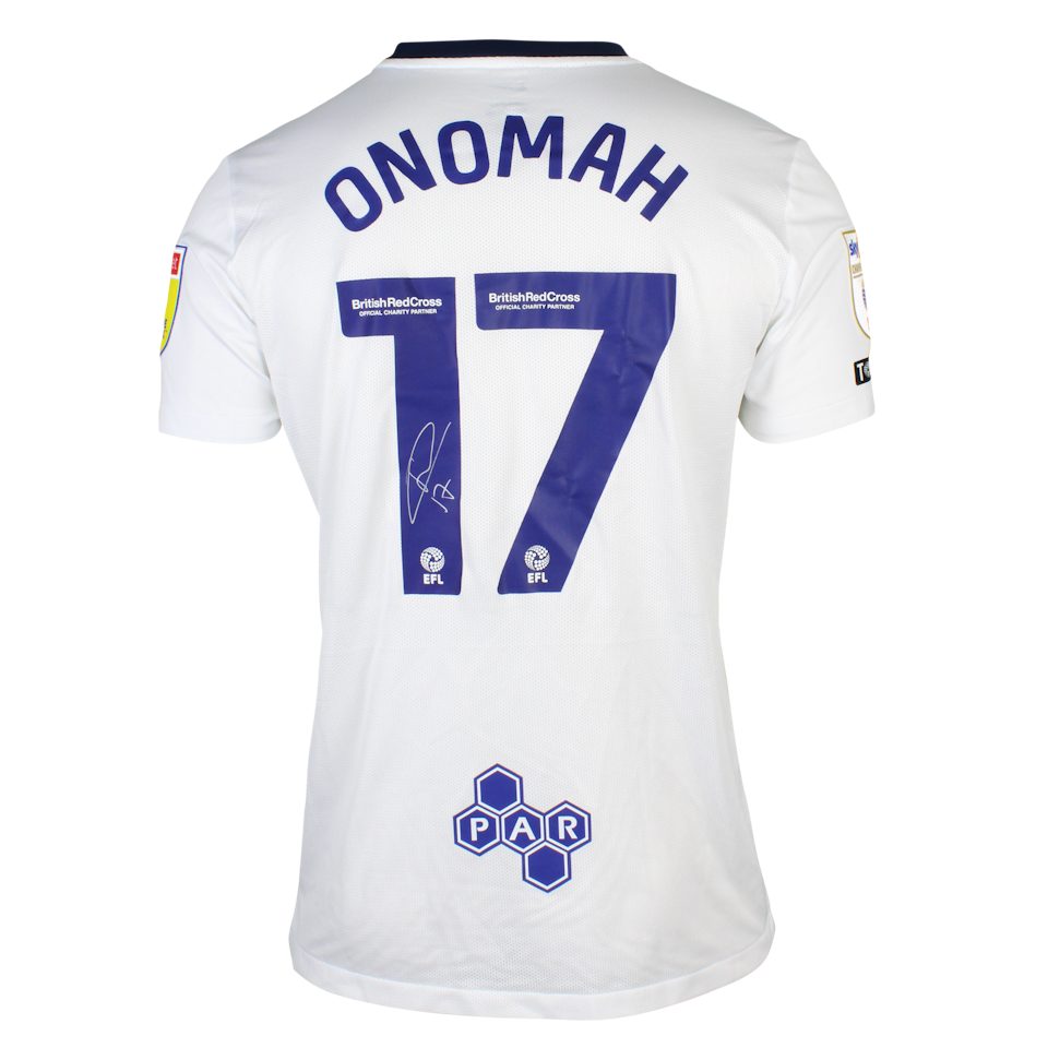 Josh Onomah Preston North End shirt