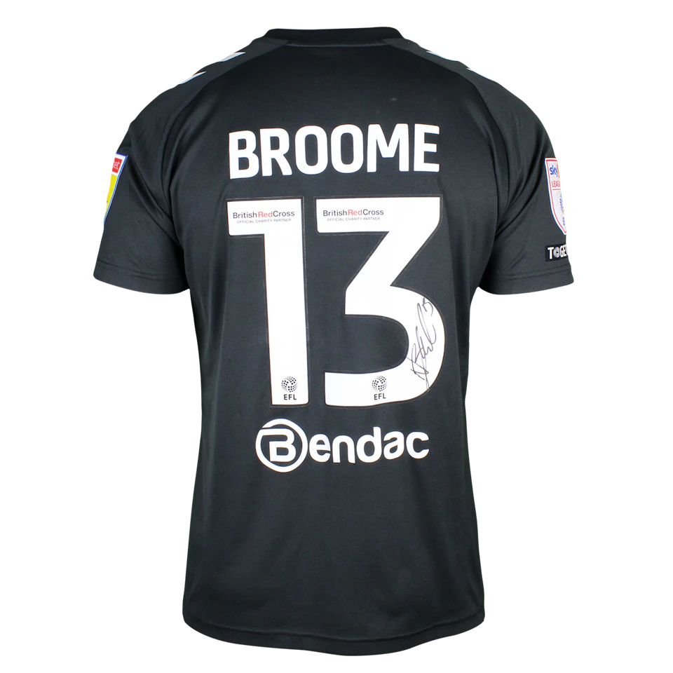 Nathan Broome AFC Wimbledon camisa.