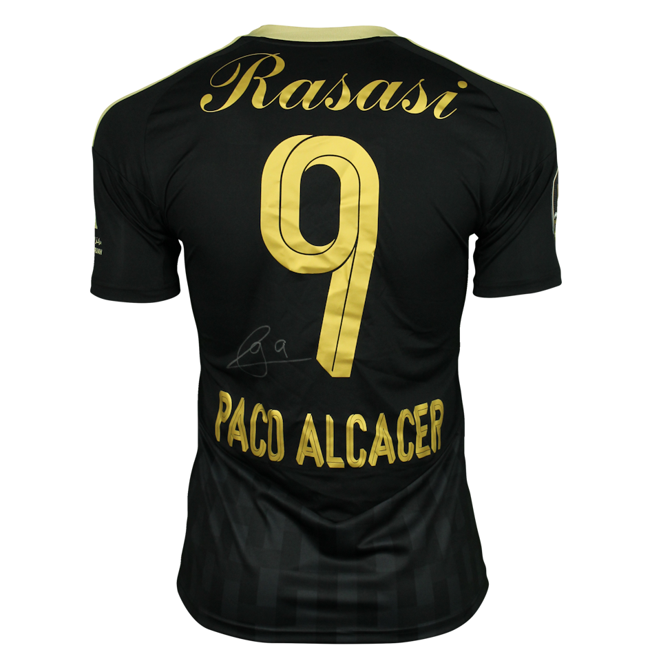 Paco Alcácer Sharjah FC shirt