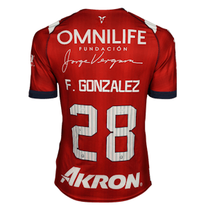 Fernando Rubén González Pineda Chivas Guadalajara jersey
