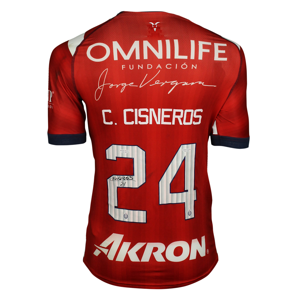 Carlos Ernesto Cisneros Chivas Guadalajara jersey