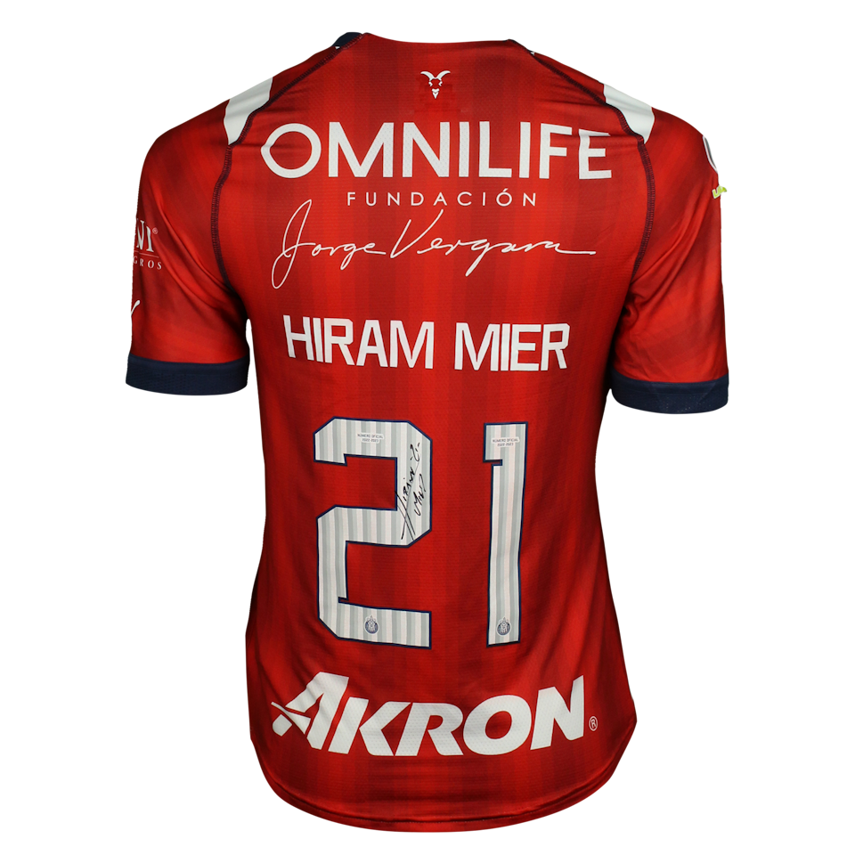 Hiram Mier Chivas Guadalajara shirt