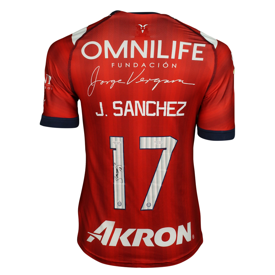 Jesús Sánchez García Chivas Guadalajara jersey