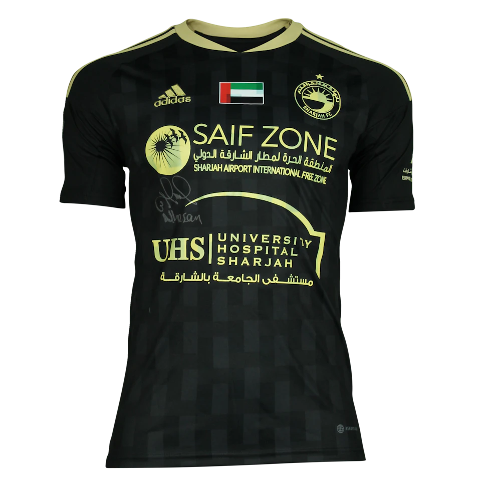 Al Hussain Saleh Sharjah FC shirt