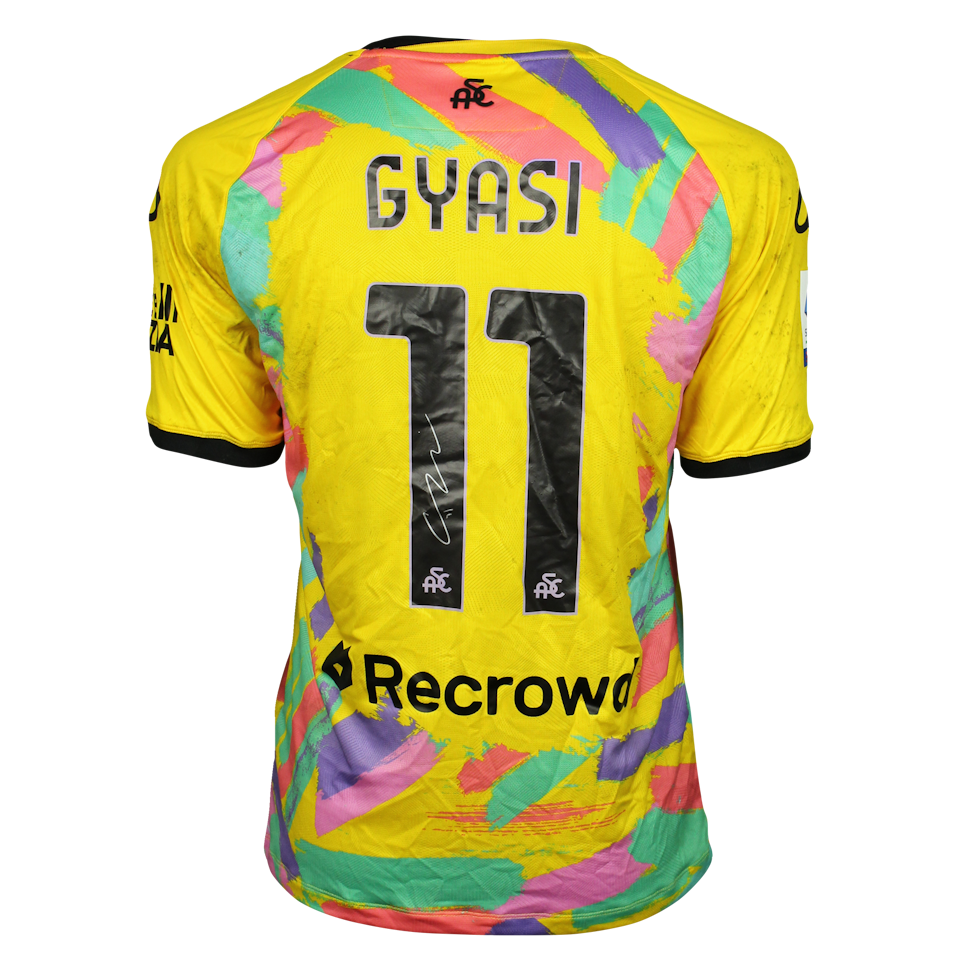 Maillot de Emanuel Quartsin Gyasi (Spezia Calcio)