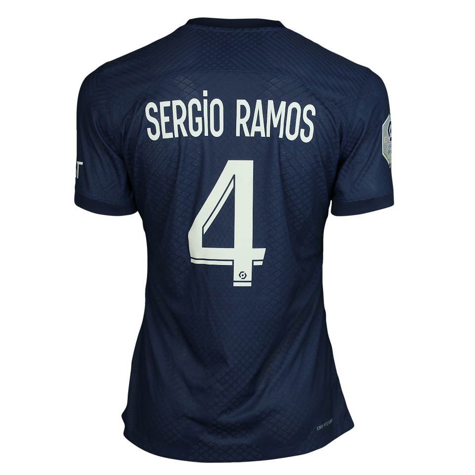 Sergio Ramos Paris Saint-Germain shirt