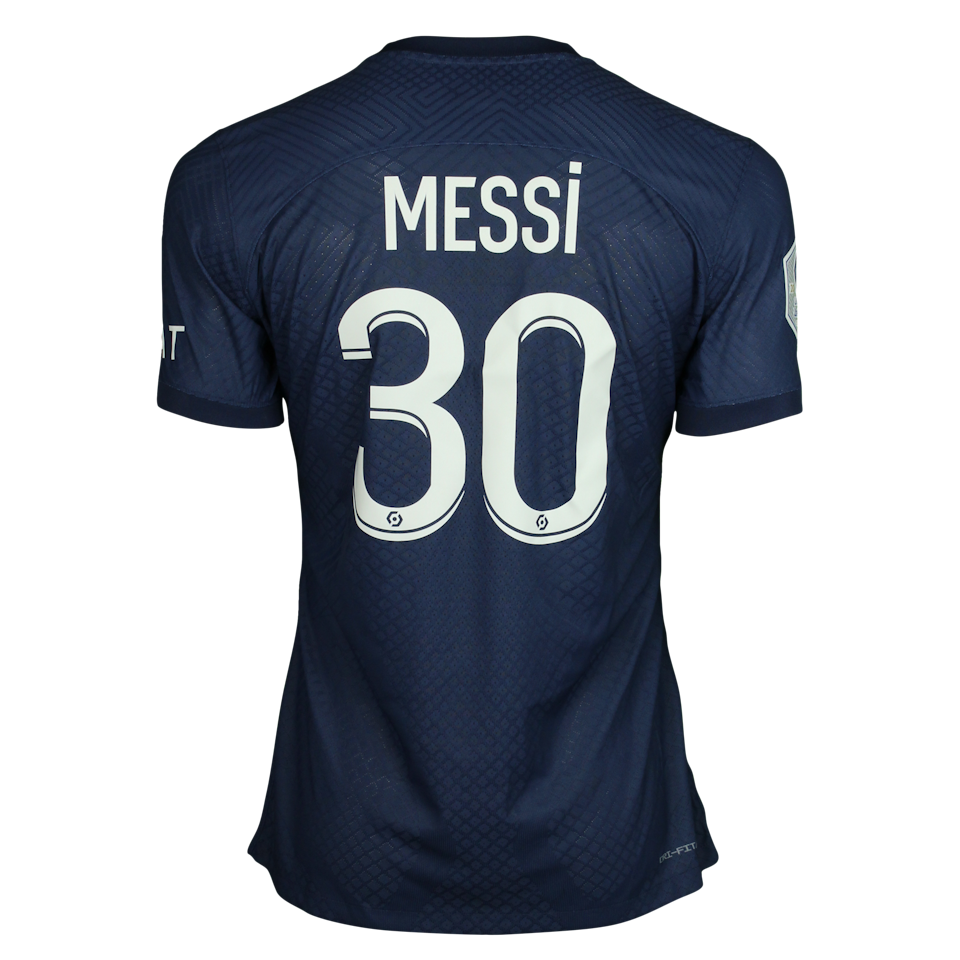 Lionel Messi Paris Saint-Germain shirt