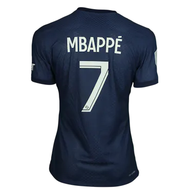 Kylian Mbappé Paris Saint-Germain jersey