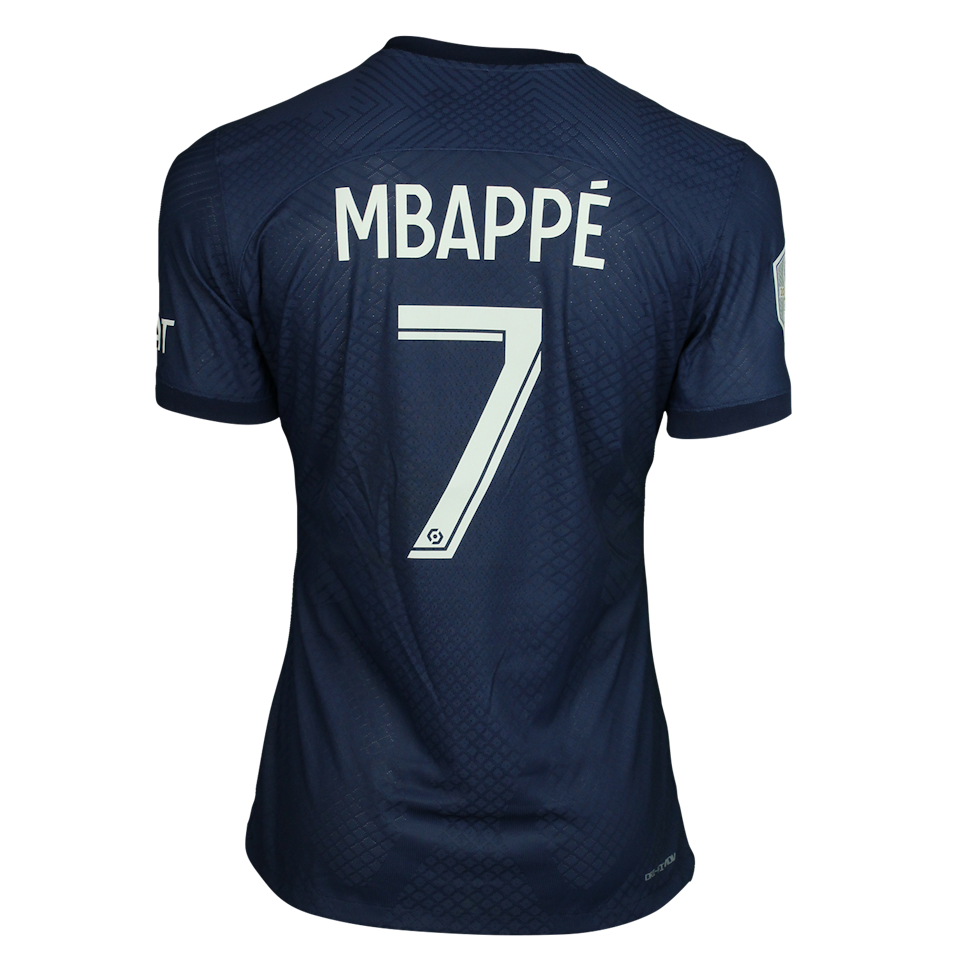 Kylian Mbappé  Paris Saint-Germain camisa.