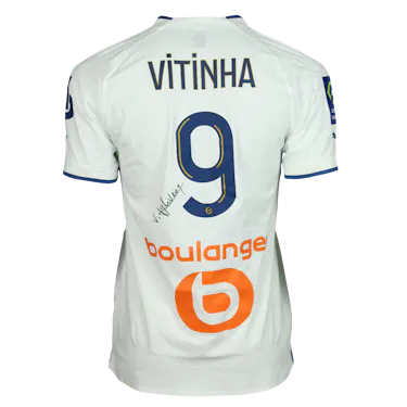 来自Olympique de Marseille的Vítor Manuel Carvalho Oliveira球衣