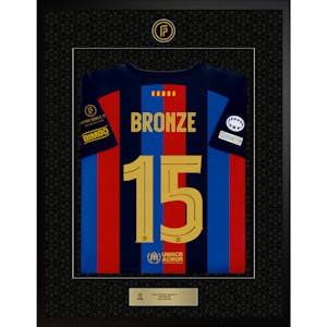 Lucy Bronze - World 11 - Framed Signed Shirt