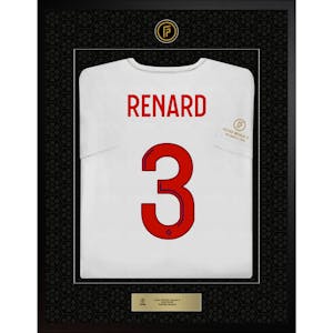 Wendie Renard - World 11 - Framed Signed Shirt